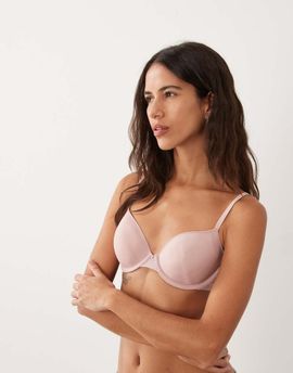 Calvin Klein Calvin Klein Perfectly Fit ultra lightly lined demi bra in light pink-Neutral