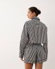 Calvin Klein Calvin Klein poplin stripe track shorts in black - part of a set - 3