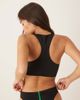 Calvin Klein Calvin Klein racerback bikini top in black and green - 3