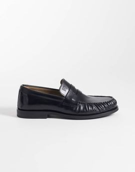 Calvin Klein Calvin Klein real leather loafers in black