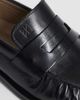 Calvin Klein Calvin Klein real leather loafers in black - 3