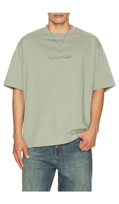 Calvin Klein Calvin Klein Relaxed Standard Logo Crew Neck Tee