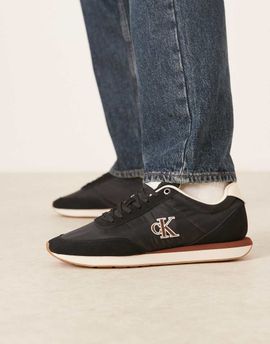 Calvin Klein Calvin Klein retro runner sneakers in black