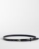 Calvin Klein Calvin Klein round belt 15mm in black - 1