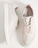 Calvin Klein Calvin Klein satin mix cupsole sneakers in gray - 3