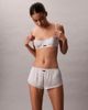 Calvin Klein Calvin Klein sexy satin balconette bra in white - 2