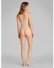 Calvin Klein Calvin Klein Shapewear sculpted stay put mesh thong bodysuit in beige-Neutral - 2
