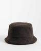 Calvin Klein Calvin Klein sherpa bucket hat with patch logo in chocolate brown - 3