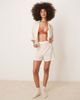 Calvin Klein Calvin Klein shirt and short pajama set in cream-Multi - 2