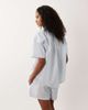 Calvin Klein Calvin Klein shirt and shorts set in pale blue - 4