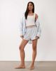 Calvin Klein Calvin Klein shorts in pale blue and beige stripes-Gray - 2