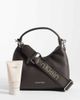 Calvin Klein Calvin Klein shoulder bag with canvas cross-body strap in chocolate brown - 2