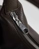 Calvin Klein Calvin Klein shoulder bag with canvas cross-body strap in chocolate brown - 3