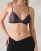 Calvin Klein Calvin Klein Signature Satin Unlined Triangle Bra in Animal Print, Women's at Urban Outfitters - 4