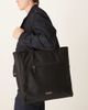 Calvin Klein Calvin Klein sleek tote bag with pocket in black - 1