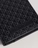 Calvin Klein Calvin Klein slim wallet with emblem all over print in black - 2