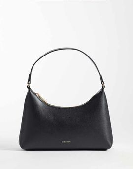 Calvin Klein Calvin Klein small shoulder bag with foil logo in black