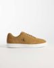 Calvin Klein Calvin Klein suede cupsole sneakers in mustard-Yellow - 1