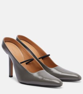Calvin Klein Calvin Klein Suki leather pumps