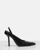 Calvin Klein Calvin Klein Suki leather slingback pumps - 4