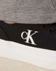 Calvin Klein Calvin Klein vulc flatform canvas sneakers in black - 4