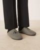 Calvin Klein Calvin Klein wool look mule slippers in gray - 1