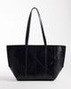 Calvin Klein Calvin Klein woven carryall bag in black - 1