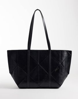 Calvin Klein Calvin Klein woven carryall bag in black