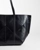 Calvin Klein Calvin Klein woven carryall bag in black - 2