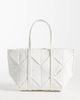 Calvin Klein Calvin Klein woven mini tote in white - 1