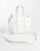 Calvin Klein Calvin Klein woven mini tote in white - 3