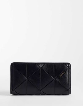 Calvin Klein Calvin Klein woven passport holder in black