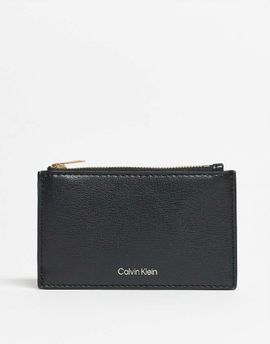 Calvin Klein Calvin Klein zip card holder wallet in black