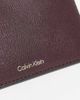 Calvin Klein Calvin Klein zip card holder wallet in burgundy-Red - 4
