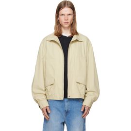 Calvin Klein Collection Calvin Klein Collection Beige Donald Bomber Jacket