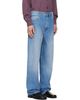 Calvin Klein Collection Calvin Klein Collection Blue 05 Low Rise Wide Leg Jeans - 2