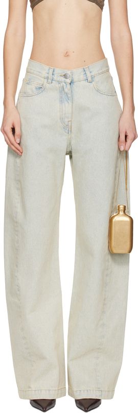 Calvin Klein Collection Calvin Klein Collection Blue Loose Jeans