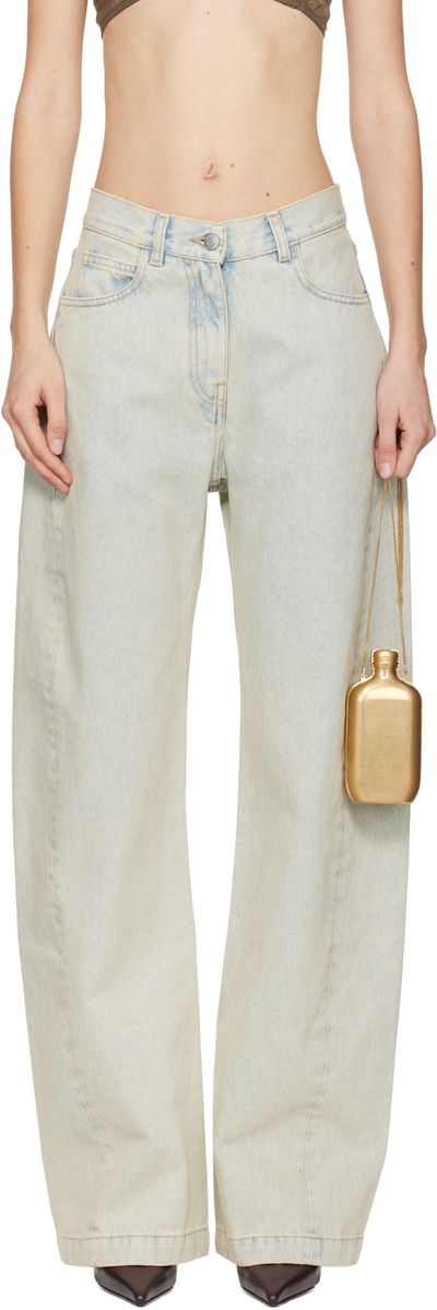Calvin Klein Collection Calvin Klein Collection Blue Loose Jeans