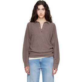 Calvin Klein Collection Calvin Klein Collection Brown Helga Polo