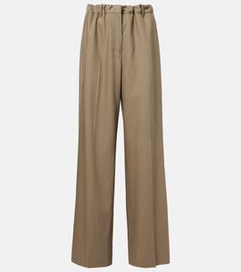 Calvin Klein Collection Calvin Klein Collection Fernanda wool-blend wide-leg pants