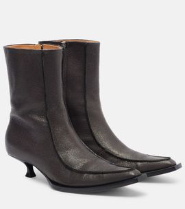 Calvin Klein Collection Calvin Klein Collection Jodi leather ankle boots