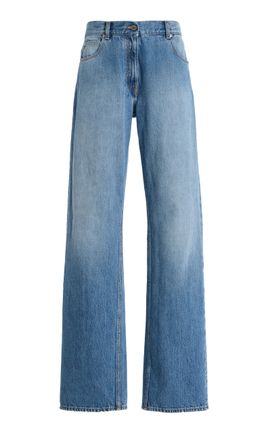 Calvin Klein Collection Calvin Klein Collection LowRise Denim StraightLeg Jeans