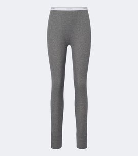 Calvin Klein Collection Calvin Klein Collection Rosalie ribbed-knit cotton-blend leggings