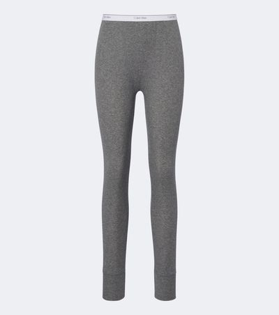 Calvin Klein Collection Calvin Klein Collection Rosalie ribbed-knit cotton-blend leggings