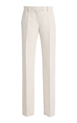 Calvin Klein Collection Calvin Klein Collection Slim SilkBlend StraightLeg Pants