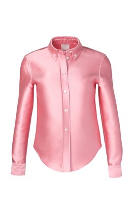 Calvin Klein Collection Calvin Klein Collection Sophie Shrunken Satin Shirt
