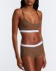 Calvin Klein Collection Calvin Klein Collection Thaïs ribbed-knit cotton-blend briefs - 2