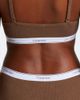 Calvin Klein Collection Calvin Klein Collection Thaïs ribbed-knit cotton-blend briefs - 4