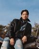 Calvin Klein Jeans Calvin Klein Jeans x Jung Kook Rebel racer jacket in black - 2