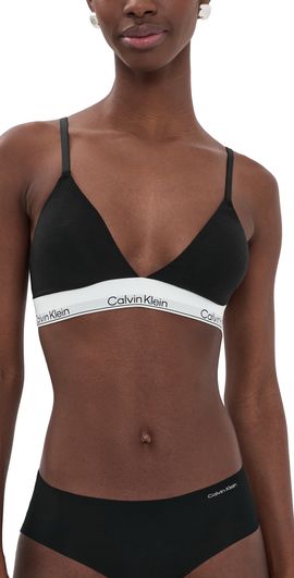Calvin Klein Underwear Calvin Klein Underwear Icon Cotton Lightly Lined Triangle Black